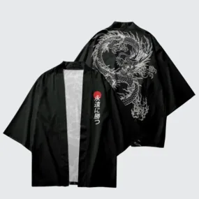 Dragon Kimono White