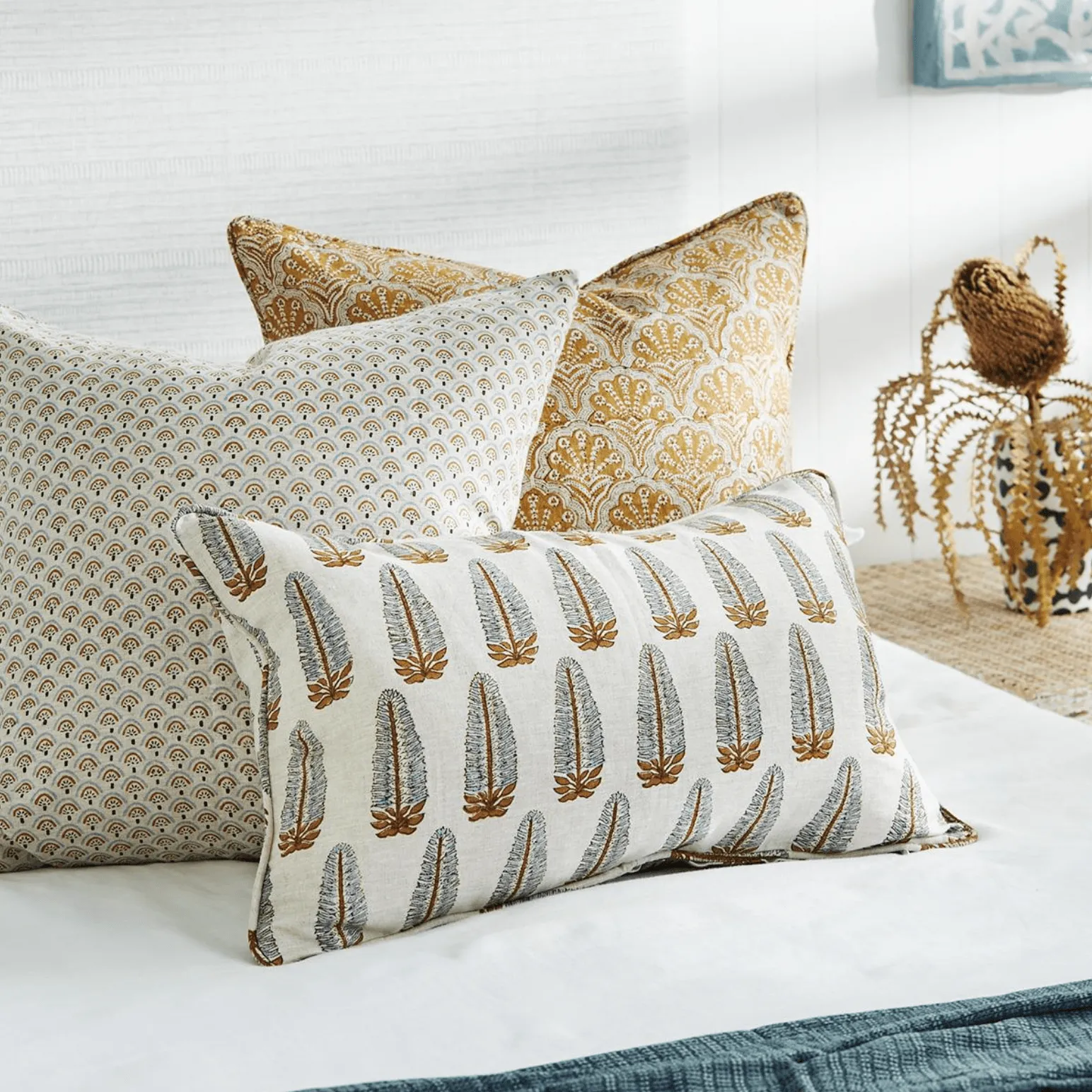 Edo Sahara Linen Cushion