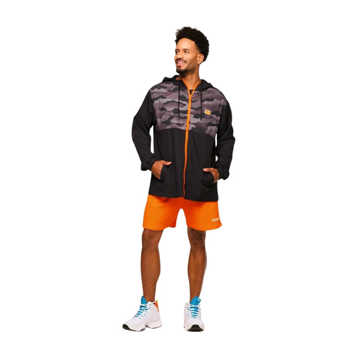 Explore Men's Hooded Windbreaker Jacket