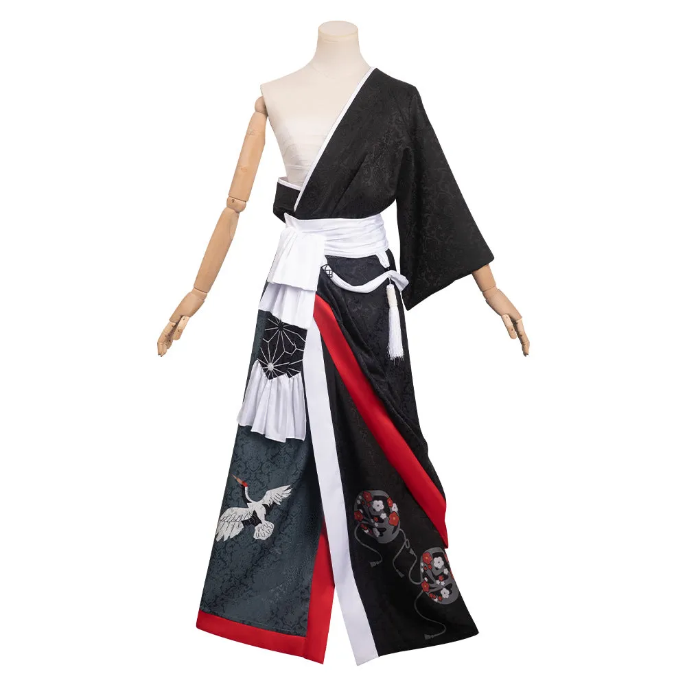 Final Fantasy Kimono Cosplay Costume Outfits Halloween Carnival Party Suit kimono cos