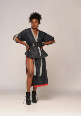 Flow by Tara Davis Denim Kimono Jacket