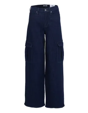 Free Stretch High Rise Wide Leg Jeans