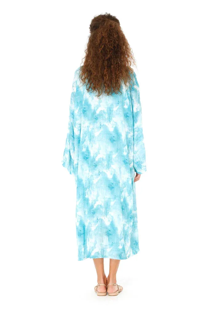 Gardenia Aqua Kimono Set