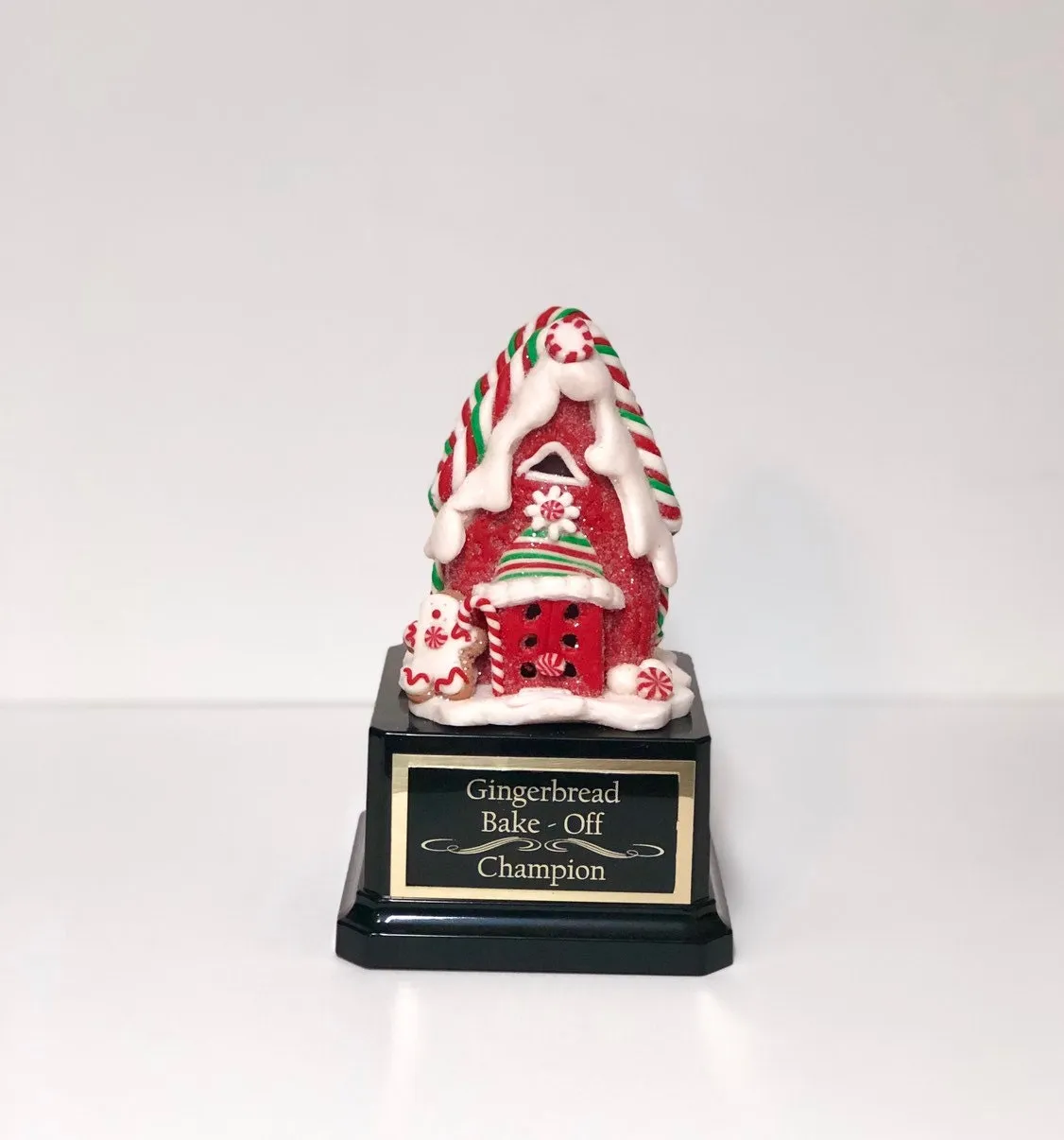 Gingerbread House Decorating Contest Cookie Bake Off Trophy Ugly Sweater Trophy Snowman Christmas Cookie Gingerbread Man Christmas Decor