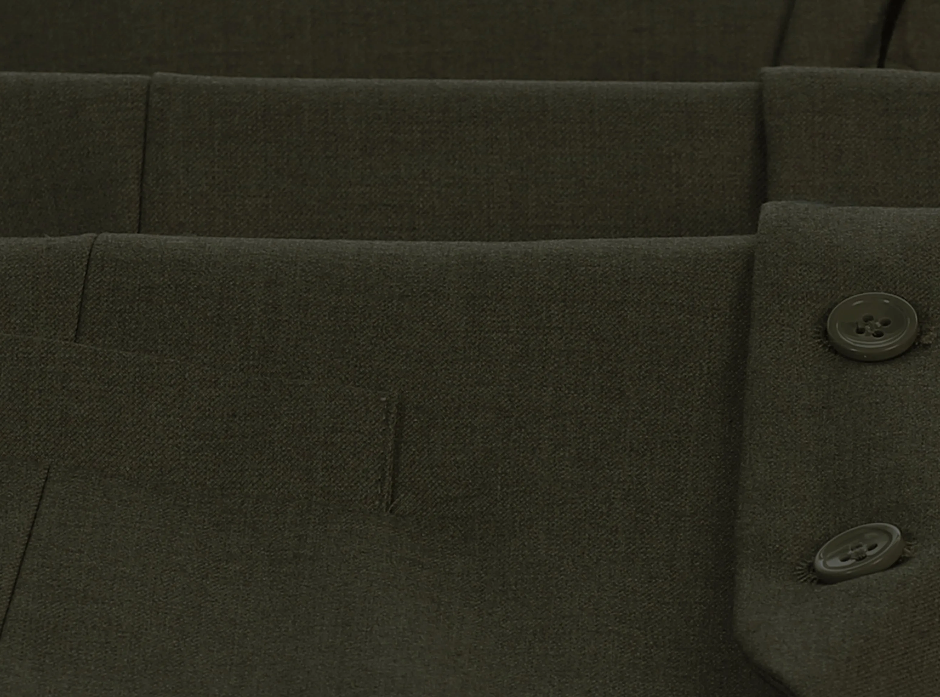 Gioberti Men's Olive Formal Suit Vest