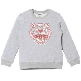Girls Kenzo Embroidered Tiger Sweatshirt