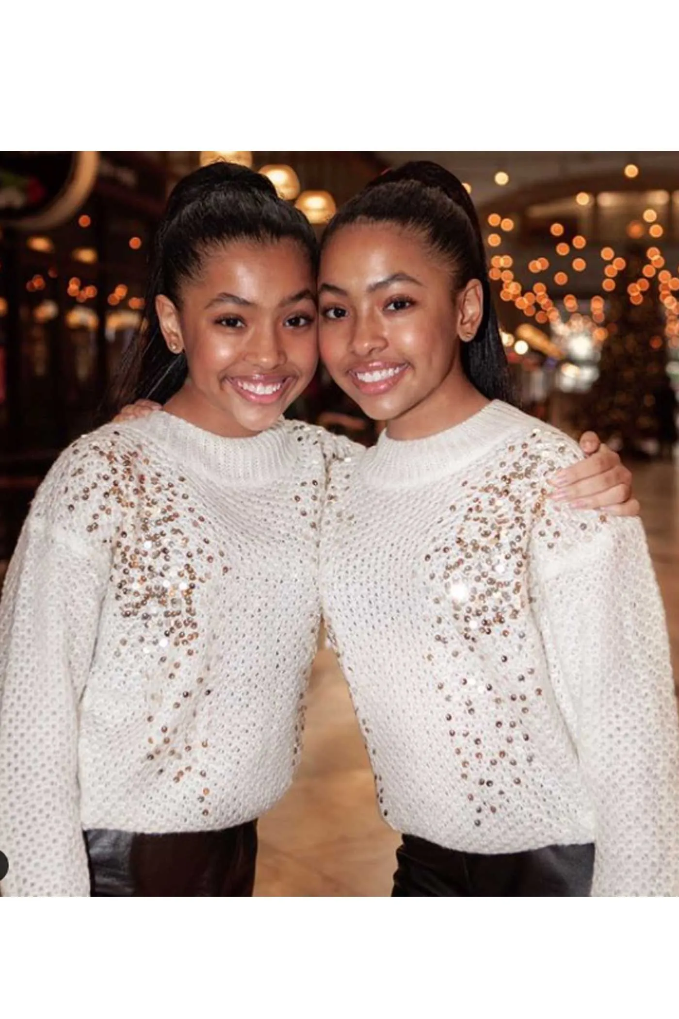 Girls Sweater with Sequins