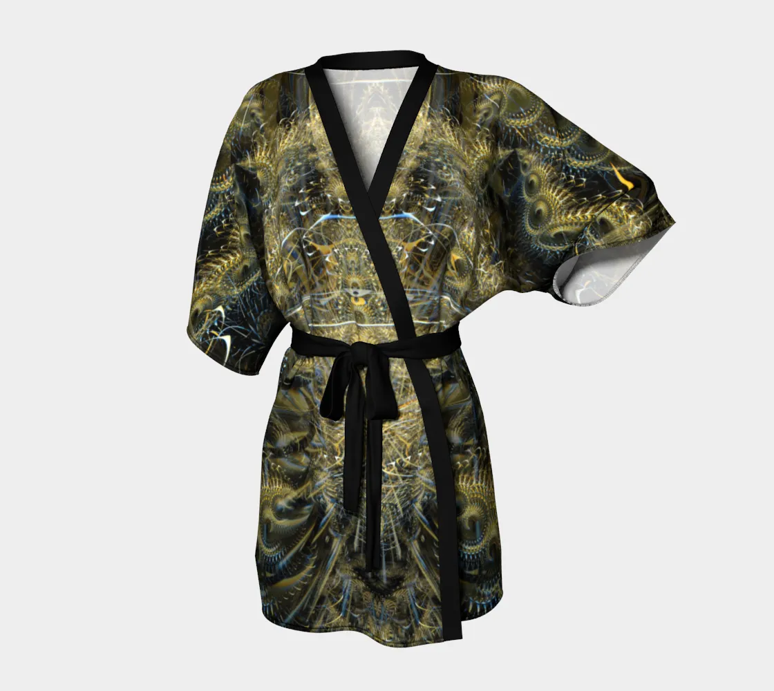 GIVE IT A WHIRL KIMONO ROBE
