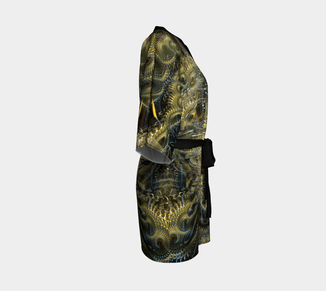 GIVE IT A WHIRL KIMONO ROBE