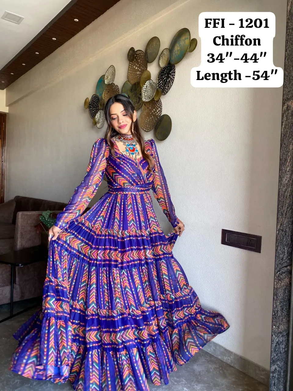 Gorgeous festive inspired beautiful gown dress