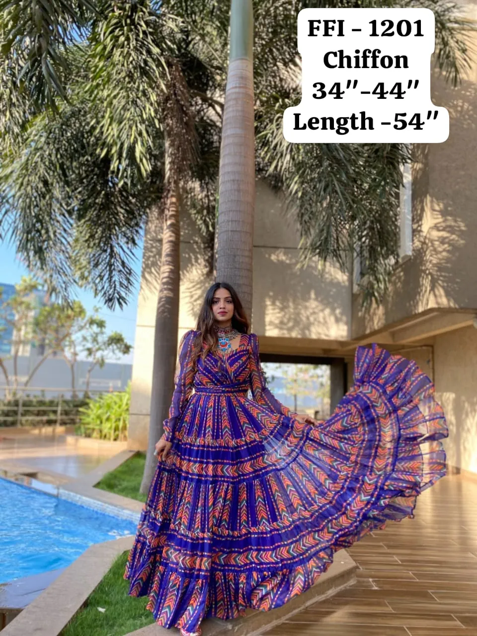 Gorgeous festive inspired beautiful gown dress