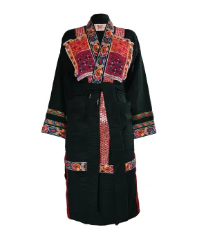 Green Zaya Kimono Abaya
