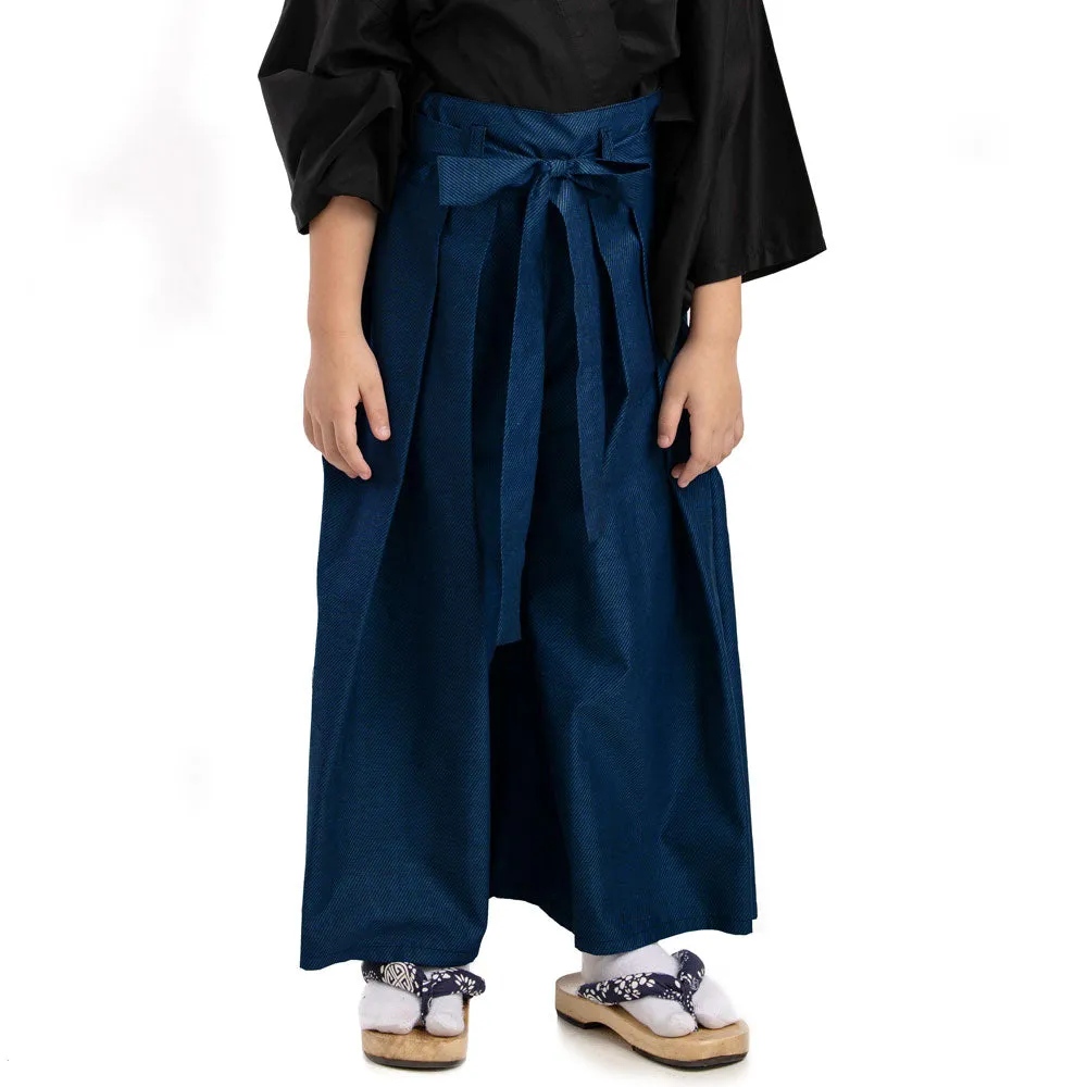 Hagakure Spirit Kimono Hakama Kids Samurai Costume