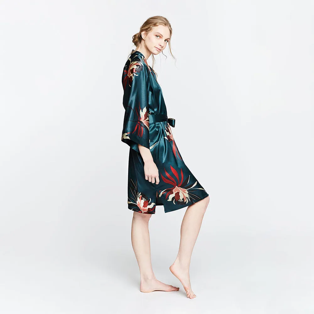 Hana Short Kimono Robe