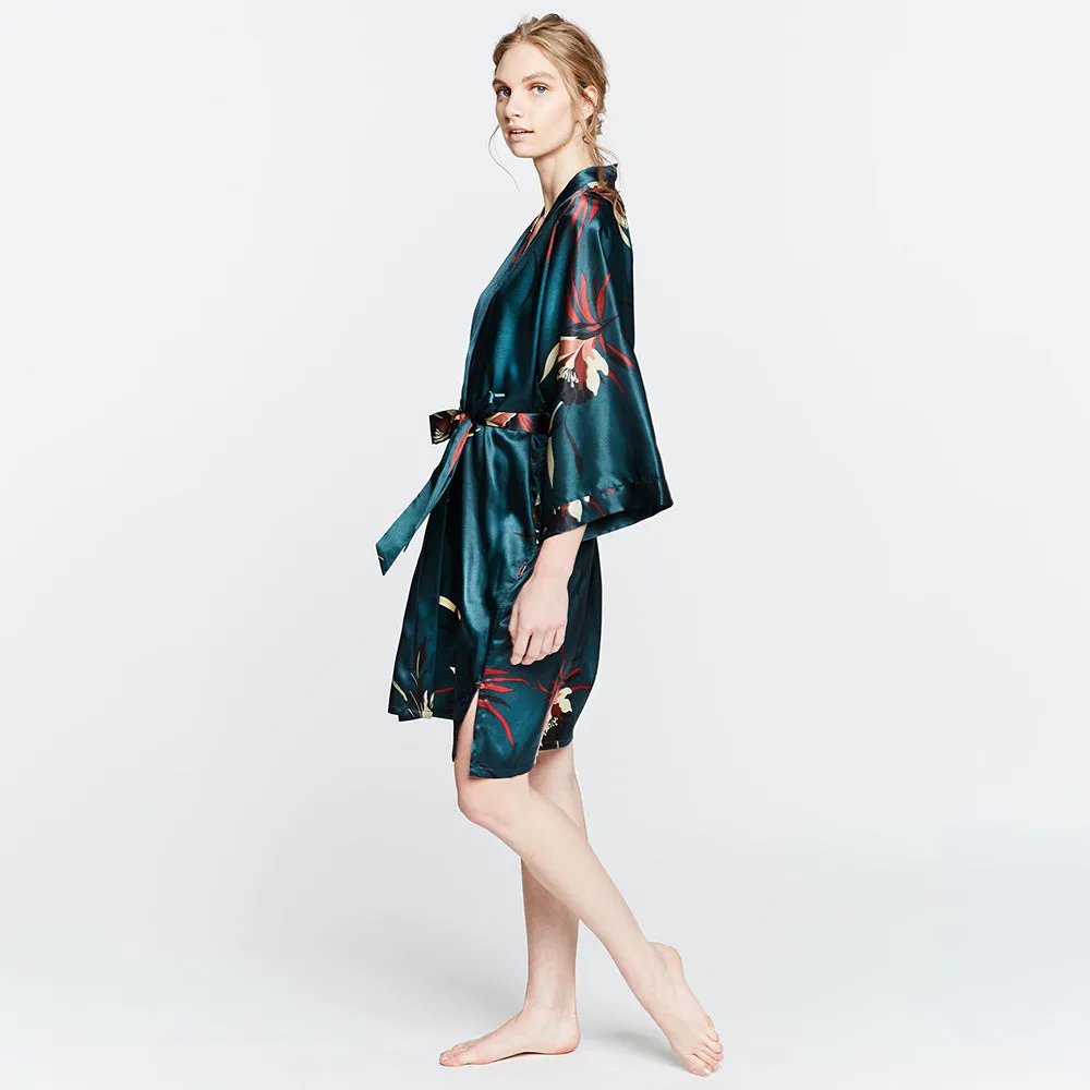 Hana Short Kimono Robe