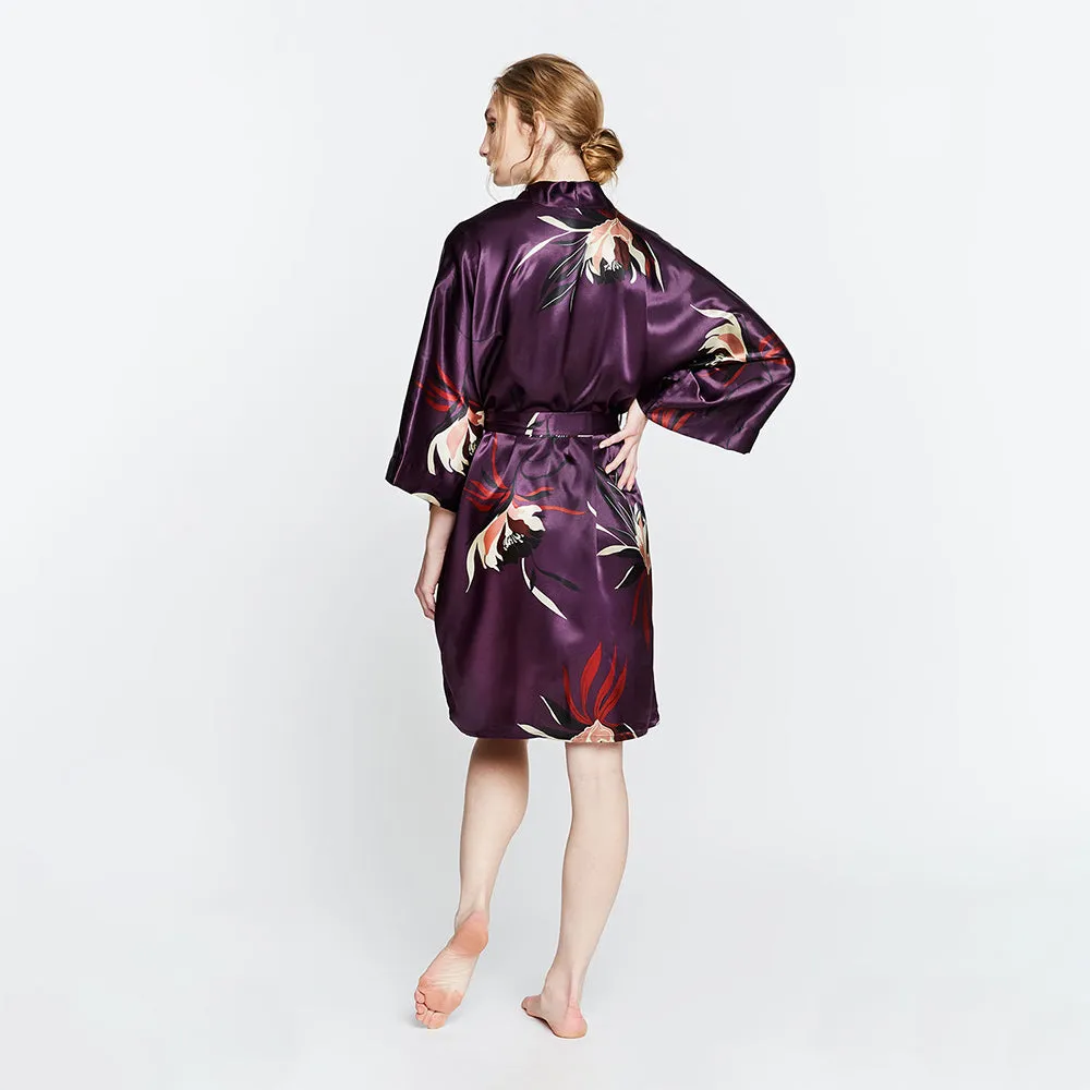 Hana Short Kimono Robe