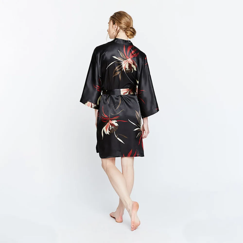 Hana Short Kimono Robe