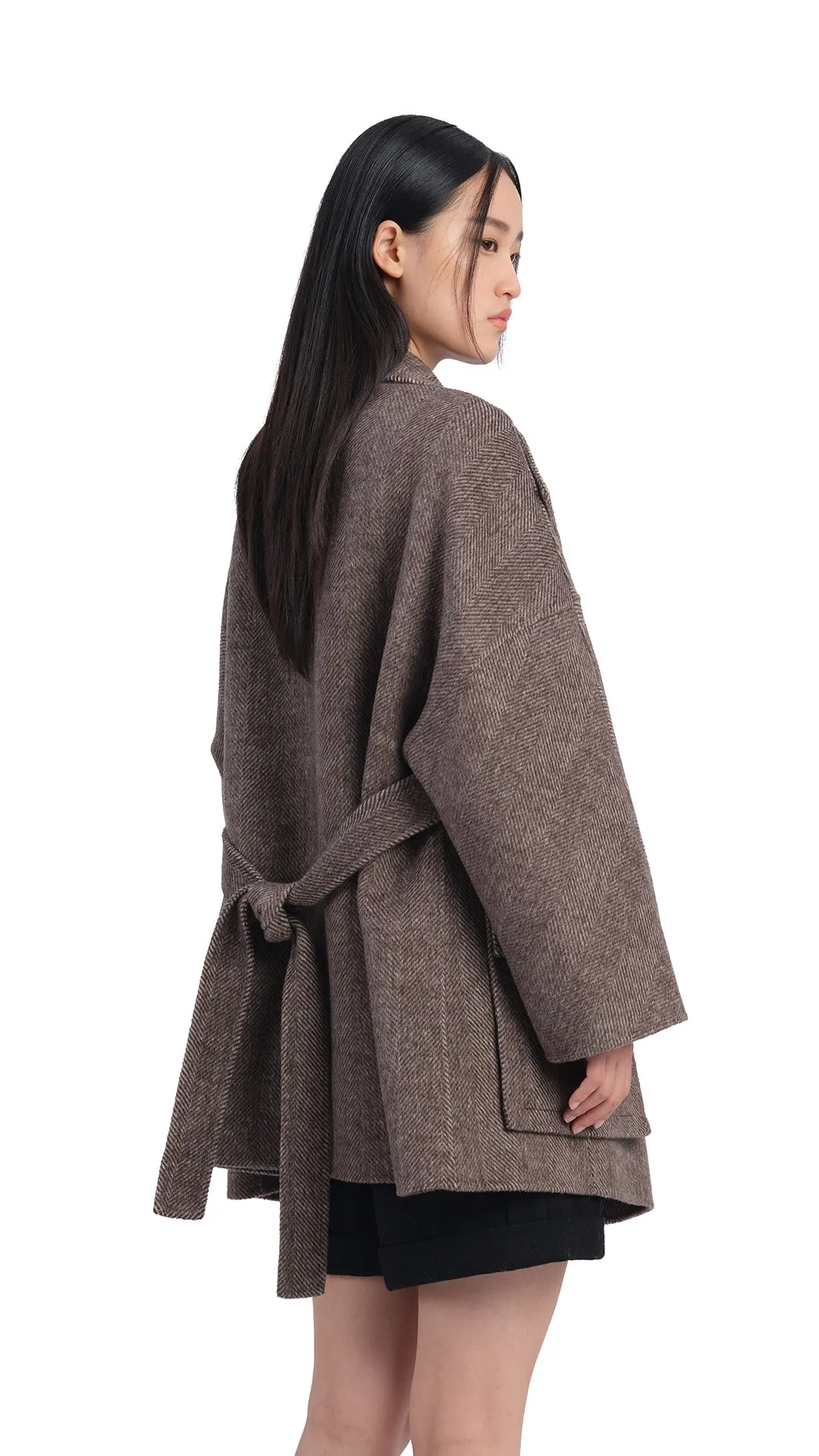 Herringbone Double Face Jacket