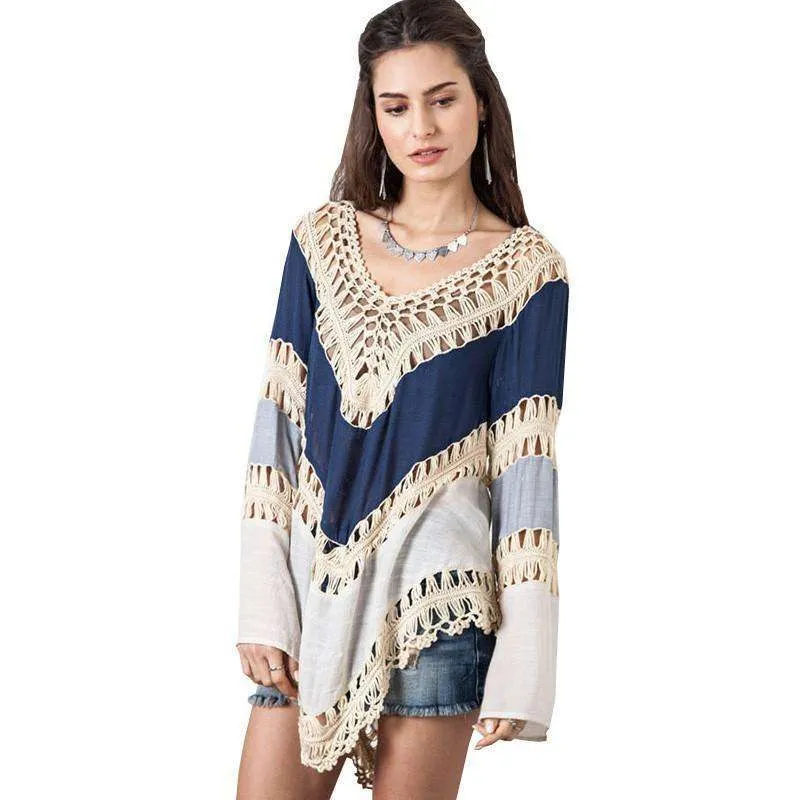 Hippie Kimono Crochet Top
