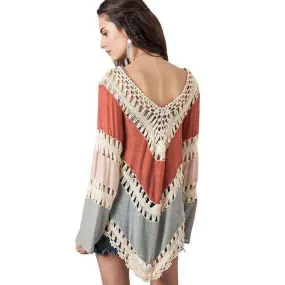 Hippie Kimono Crochet Top