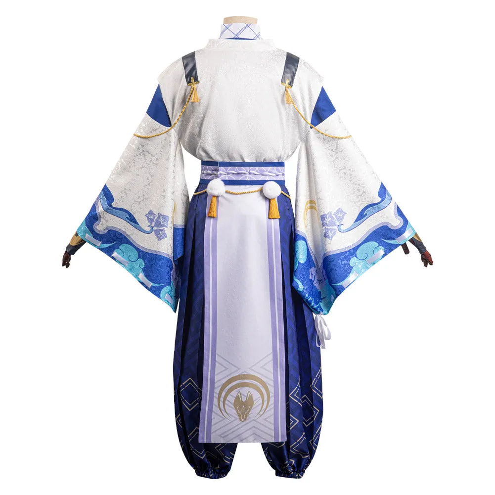 Hyakkiyakou Hayakawa Aki Kimono Cosplay Costume Halloween Carnival Party Disguise Suit