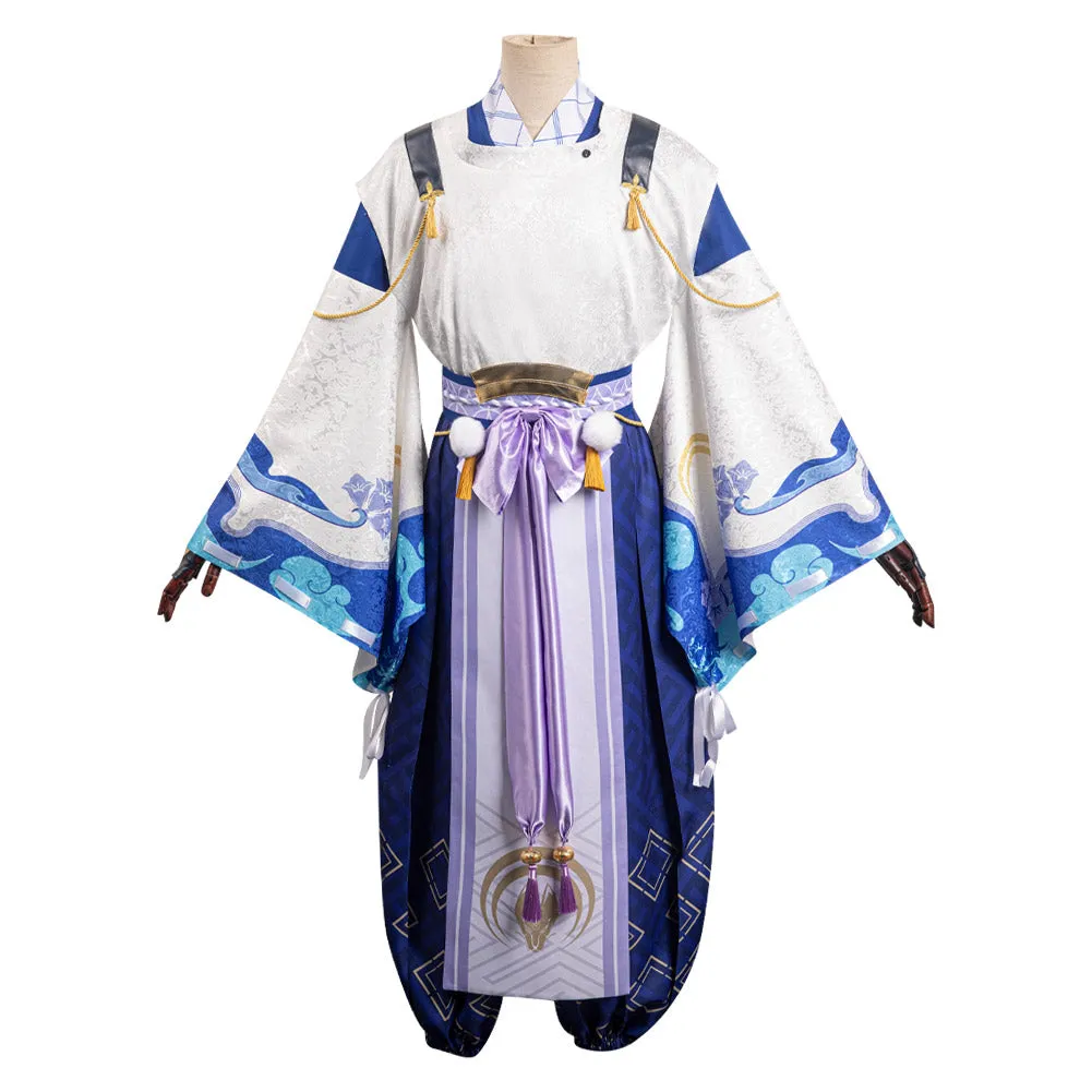 Hyakkiyakou Hayakawa Aki Kimono Cosplay Costume Halloween Carnival Party Disguise Suit