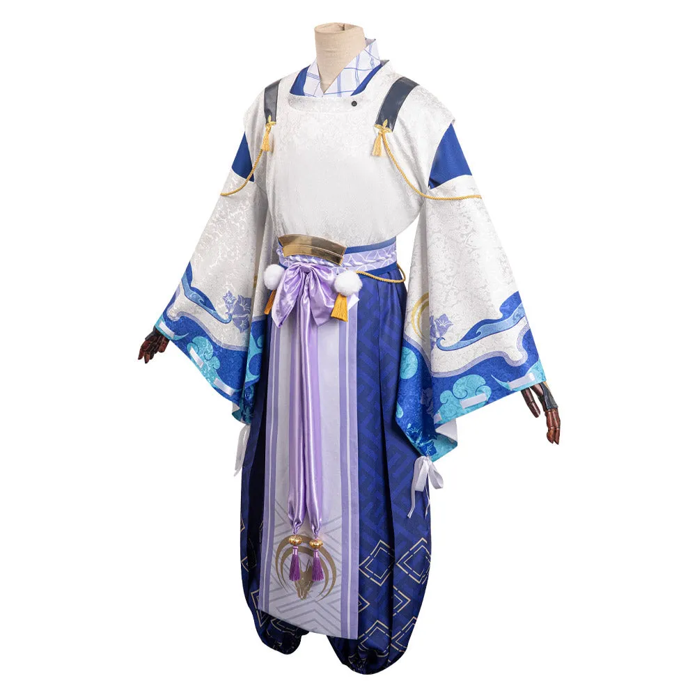 Hyakkiyakou Hayakawa Aki Kimono Cosplay Costume Halloween Carnival Party Disguise Suit