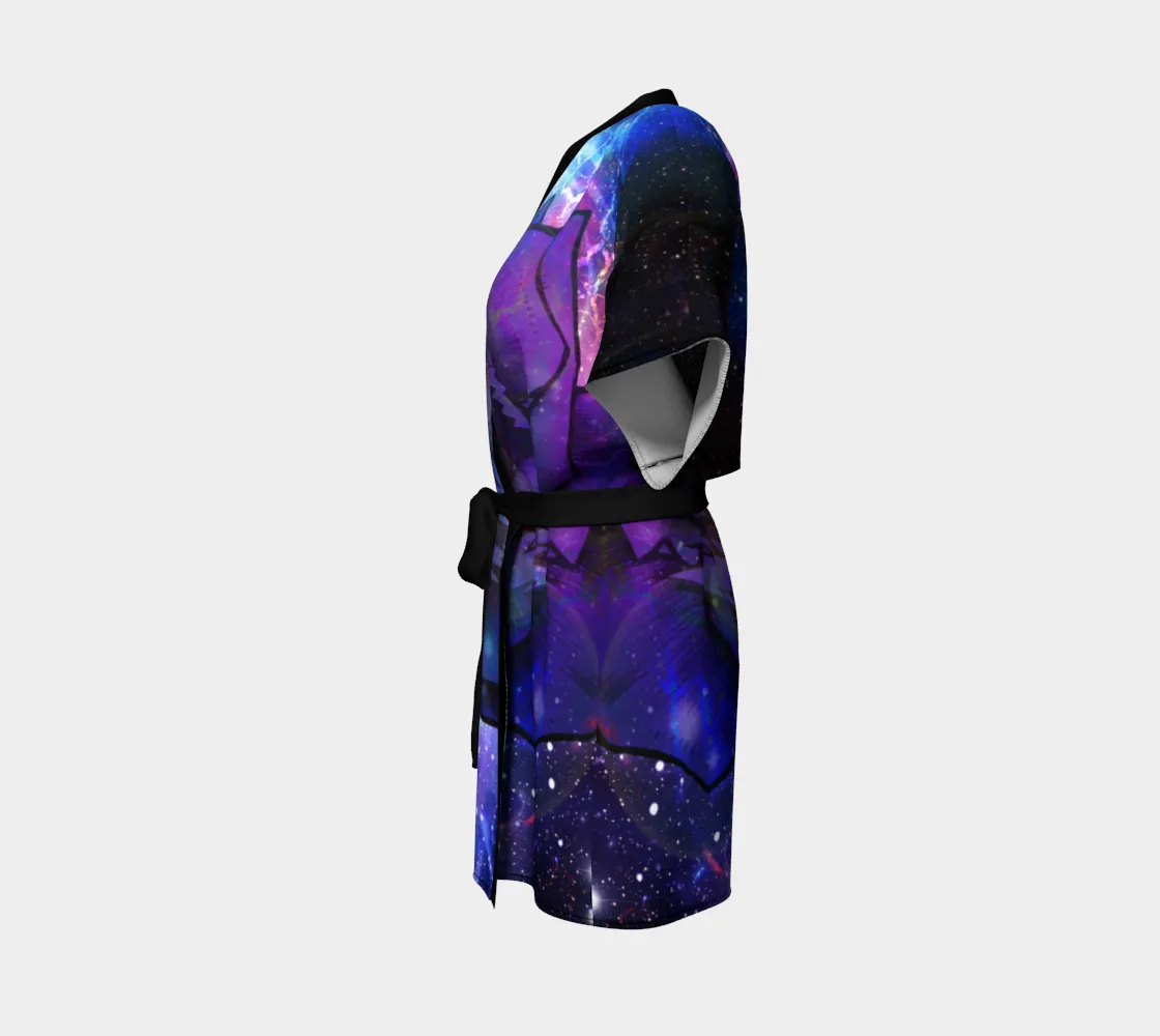 ICE PETALS KIMONO ROBE