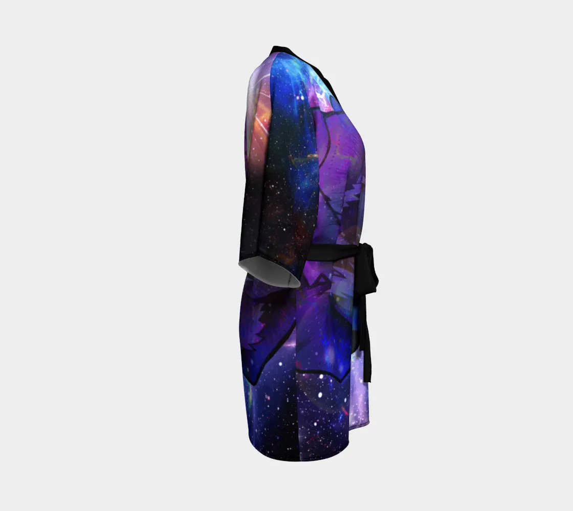 ICE PETALS KIMONO ROBE