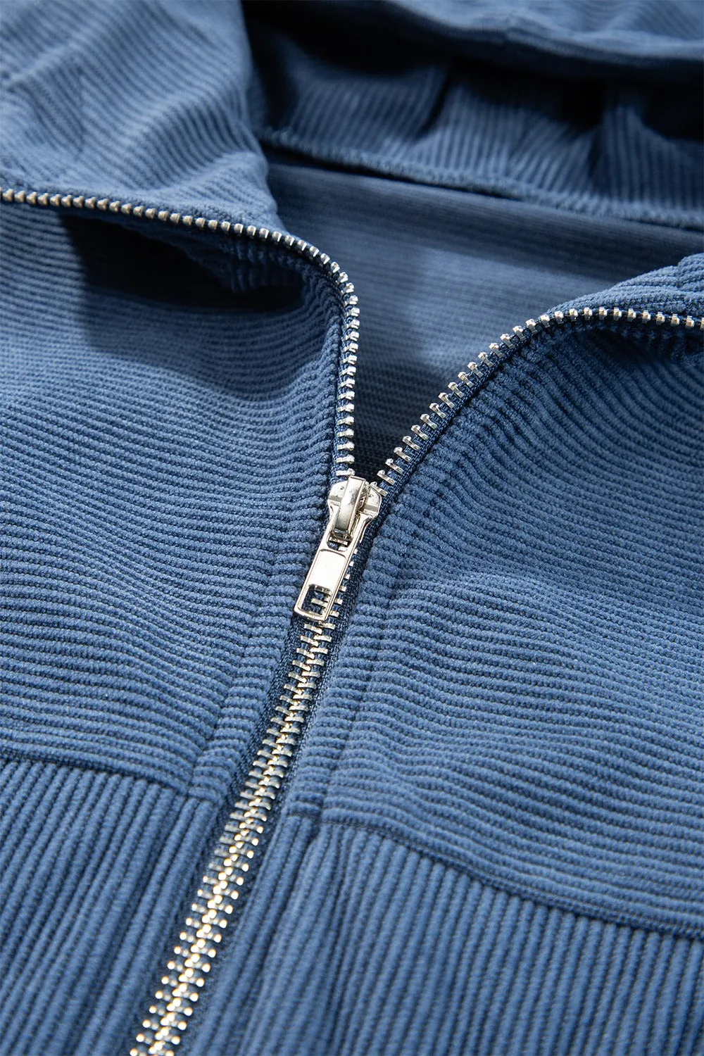 Iris Corduroy Zip Up Jacket