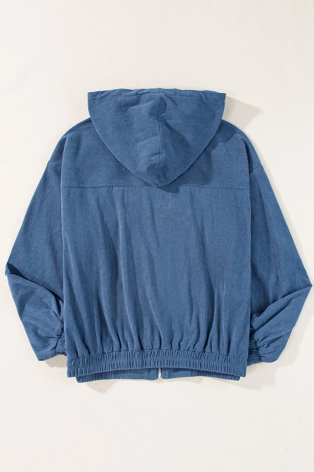 Iris Corduroy Zip Up Jacket