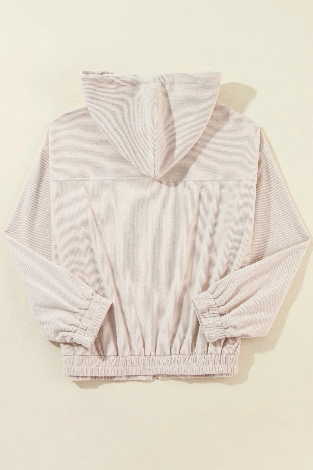 Iris Corduroy Zip Up Jacket