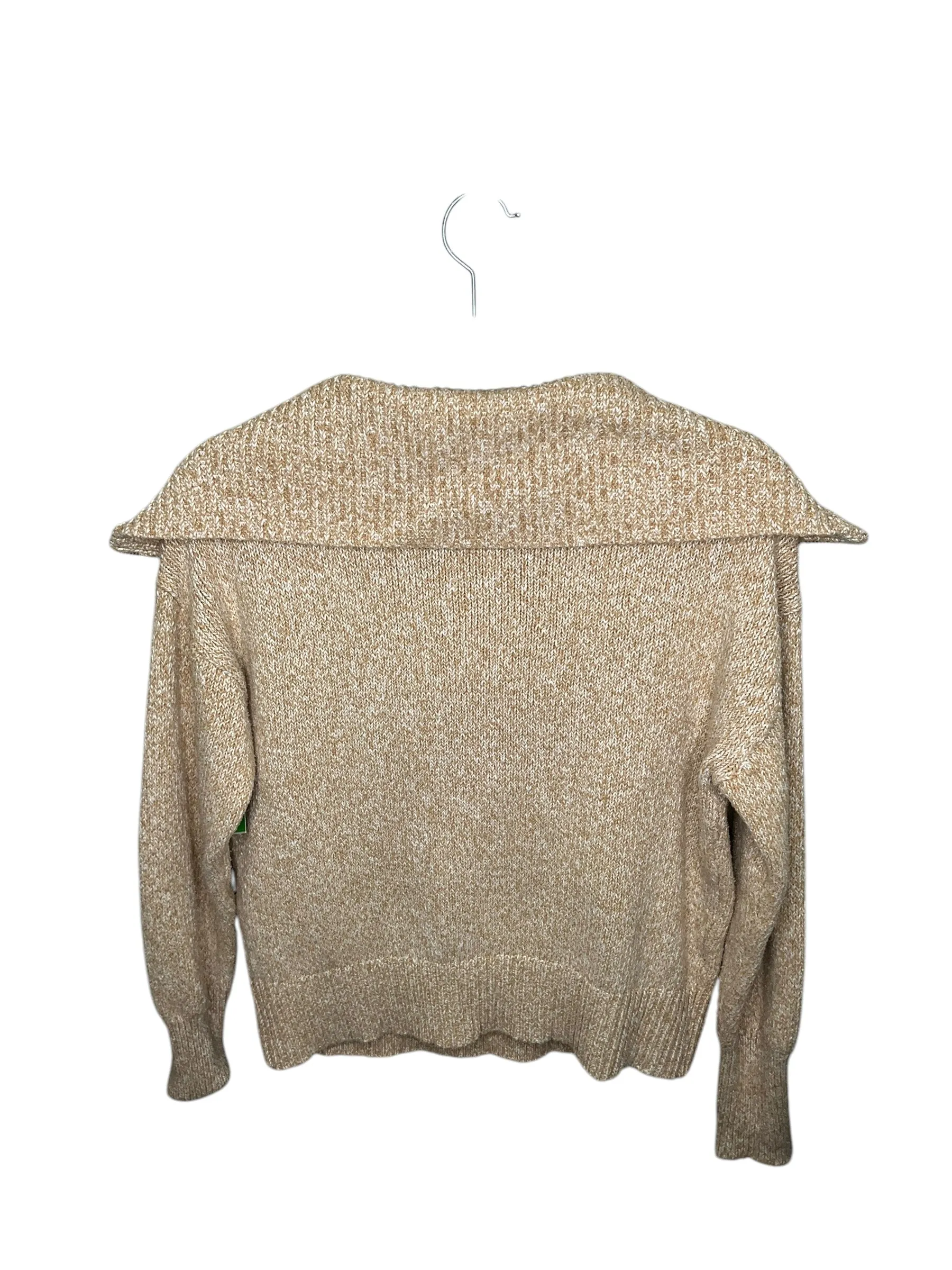 Jacket Fleece By Loft In Beige, Size: Xs
