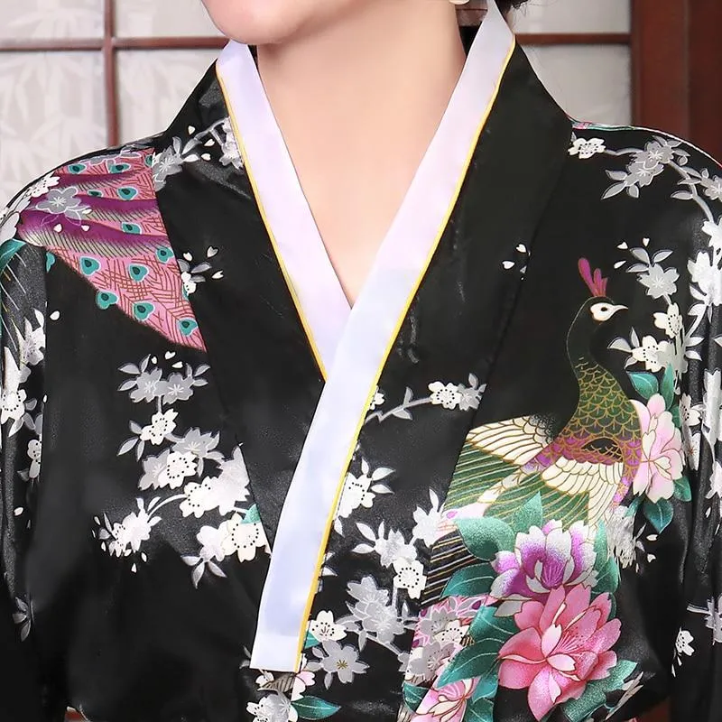 Japanese Satin Kimono