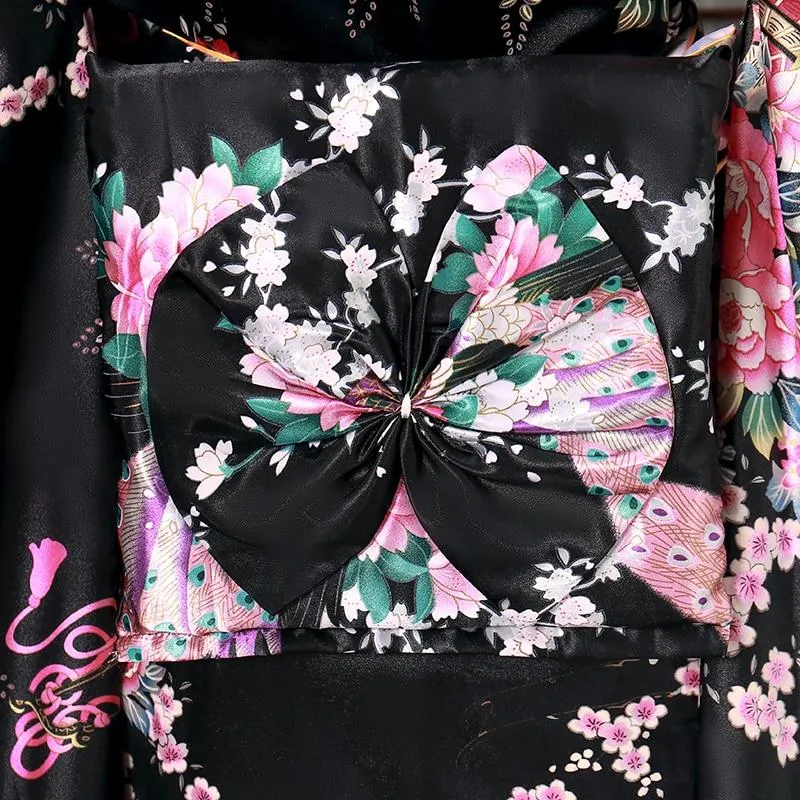 Japanese Satin Kimono