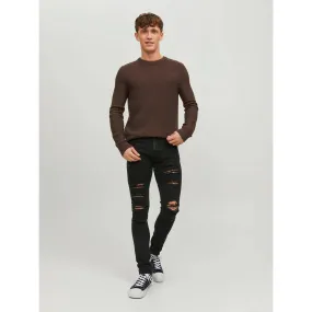 JJ Skinny Black Ripped Jeans