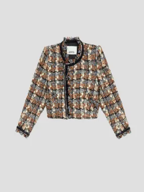 Kerry Tweed Crop Jacket