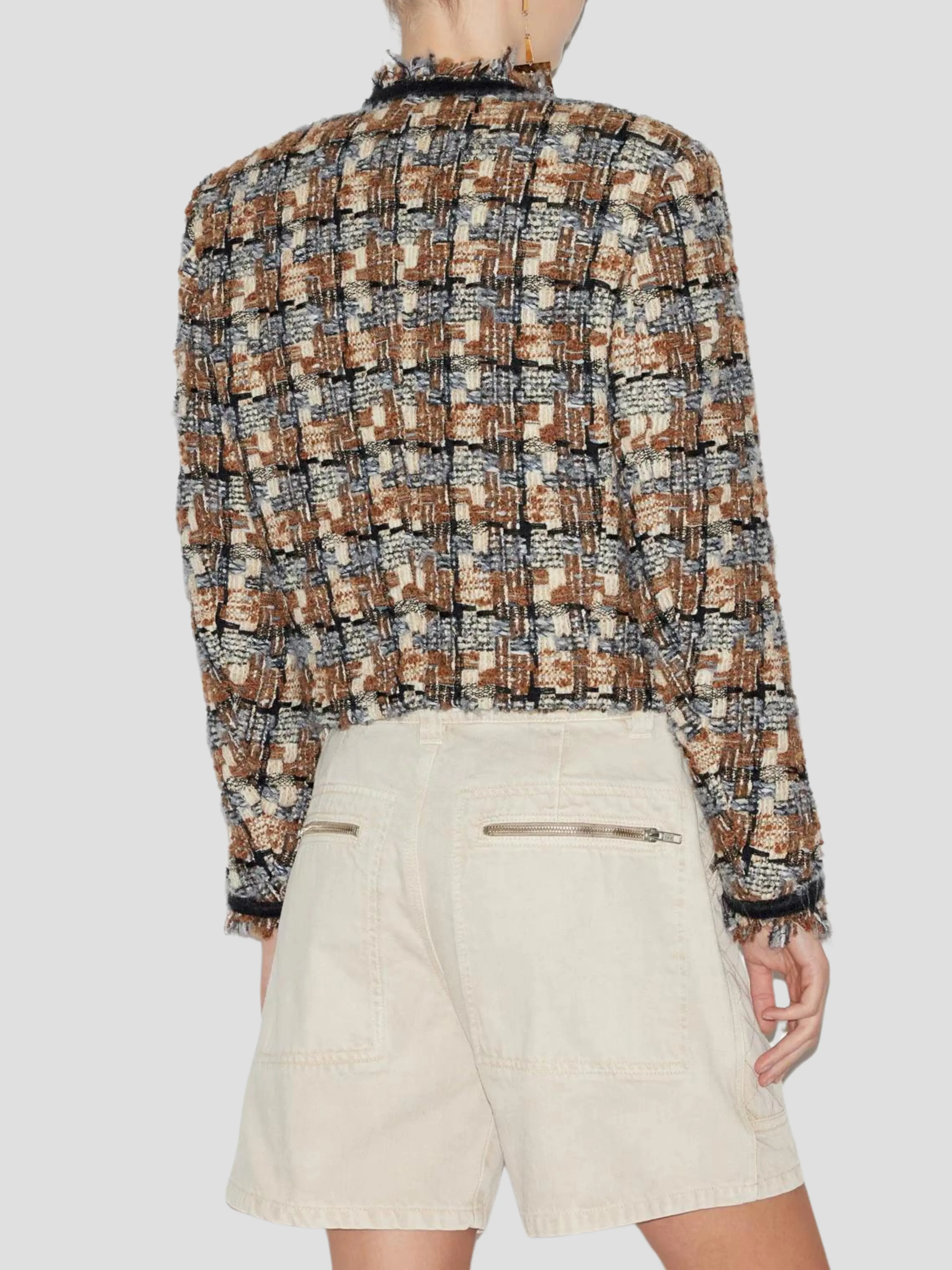 Kerry Tweed Crop Jacket
