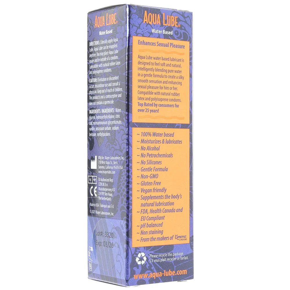 Kimono Aqua Personal Lube in 2oz/59ml