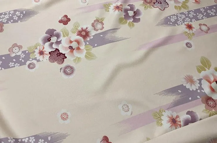 Kimono Beige Floral
