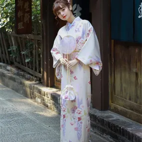 Kimono Beige Floral