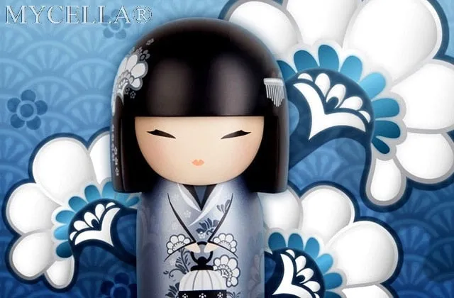 Kimono Dolls,  Diamond Painting Kit, Mosaic Cartoon Full Rhinestone Embroidery Needlework