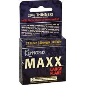 Kimono MAXX Large Flare Condom