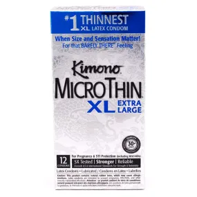 Kimono MicroThin Condom Xtra Large