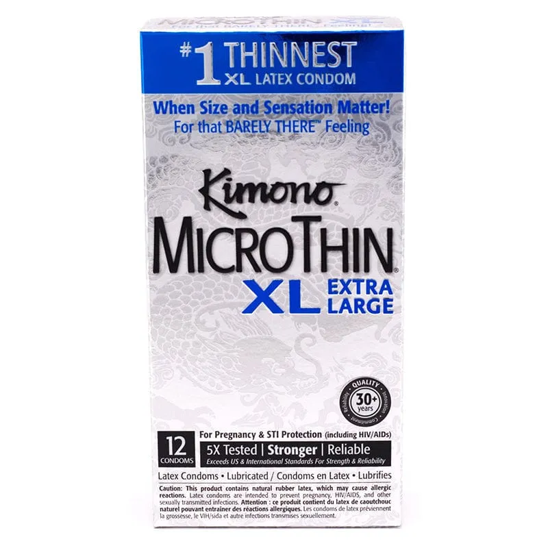 Kimono MicroThin Condom Xtra Large