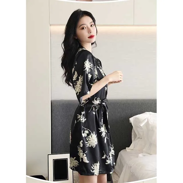 Kimono Style Dressing Gown