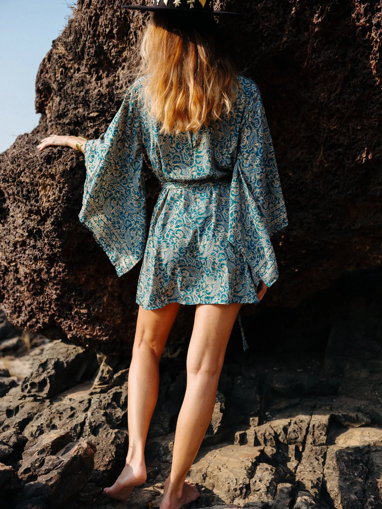 Kurzer Kimono ~ mit japanischen Ärmeln ~ LEILA