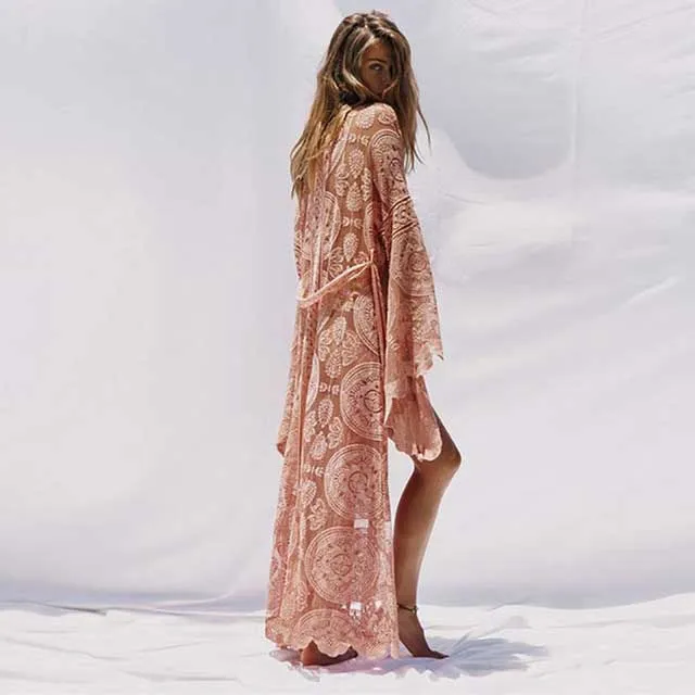 Lace Kimono Robe