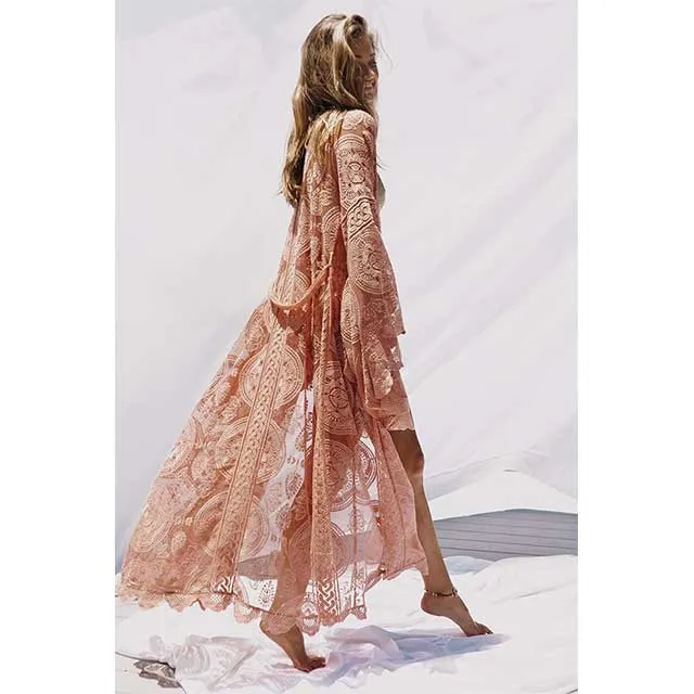Lace Kimono Robe