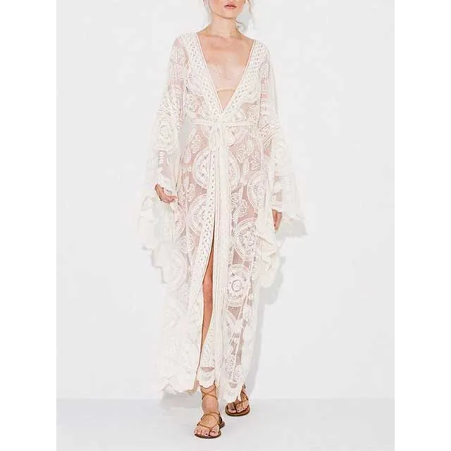 Lace Kimono Robe